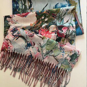 PARIS FASHION SHOPS Women's "Lil Moon" Printed Scarf/Wrap